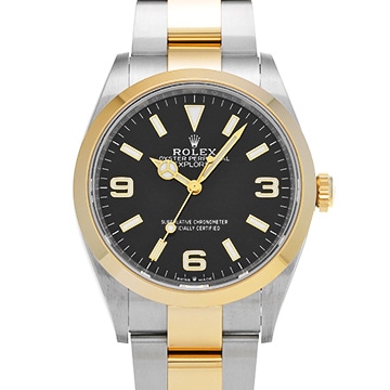 ロレックス エクスプローラー 36 124273 ブラック メンズ 時計 【中古】【wristwatch】