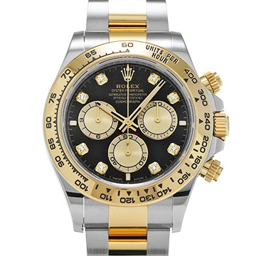 ロレックス コスモグラフ デイトナ 126503G ブラック/ダイヤモンド メンズ 時計 【中古】【wristwatch】