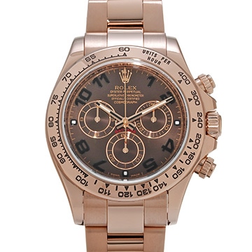 ロレックス コスモグラフ デイトナ 116505 チョコレートブラウン メンズ 時計 【中古】【wristwatch】