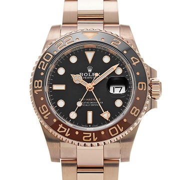 ロレックス GMTマスターII 126715CHNR ブラック メンズ 時計 【中古】【wristwatch】