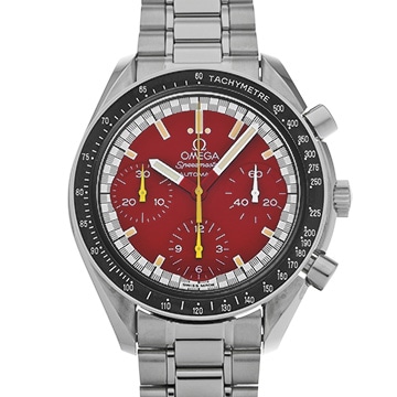 オメガ スピードマスター レーシング ミハエル・シューマッハ 3510.61 レッド メンズ 時計 【中古】【wristwatch】
