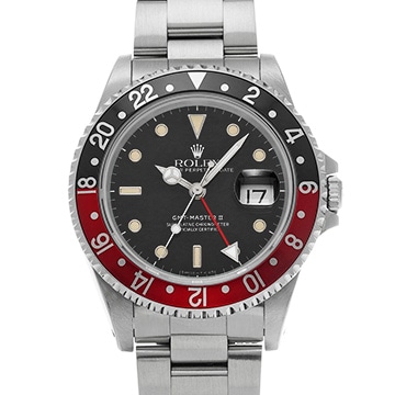 ロレックス GMTマスターII 16710 ブラック メンズ 時計 【中古】【wristwatch】