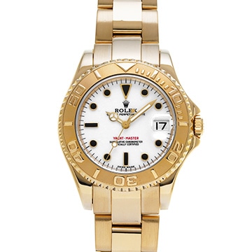 ロレックス ヨットマスター 34 168628 ホワイト ユニセックス 時計 【中古】【wristwatch】