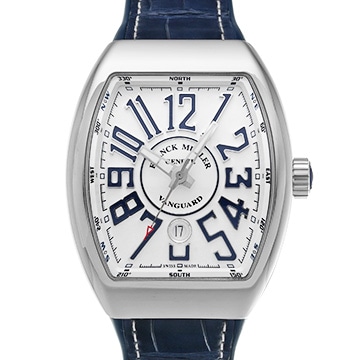 フランクミュラー ヴァンガード V45SCDT ACBU ホワイト メンズ 時計 【中古】【wristwatch】