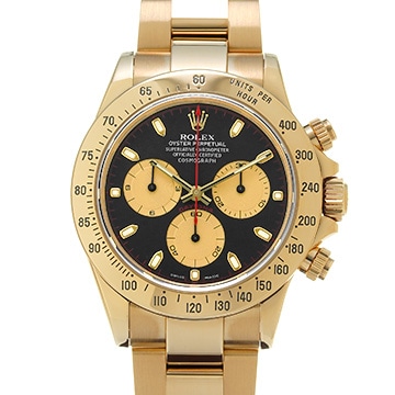 ロレックス コスモグラフ デイトナ 116528 ブラック/シャンパン メンズ 時計 【中古】【wristwatch】