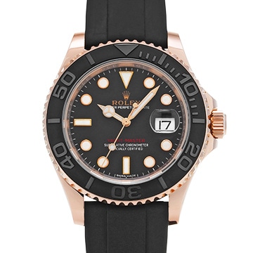 ロレックス ヨットマスター 40 116655 ブラック メンズ 時計 【中古】【wristwatch】