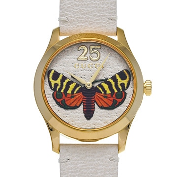 グッチ Gタイムレス YA1264062 ベージュ メンズ 時計 【中古】【wristwatch】