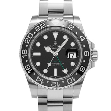 ロレックス GMTマスターII 116710LN ブラック メンズ 時計 【中古】【wristwatch】