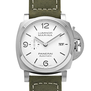 パネライ ルミノールマリーナ 44mm PAM01314 ホワイト メンズ 時計 【中古】【wristwatch】