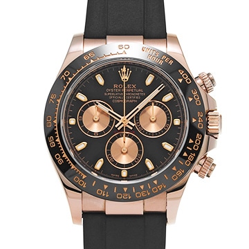 ロレックス コスモグラフ デイトナ 116515LN ブラック/ピンク メンズ 時計 【中古】【wristwatch】