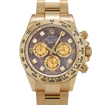 ロレックス コスモグラフ デイトナ 116508NG ブラックシェル/ダイヤモンド メンズ 時計 【中古】【wristwatch】
