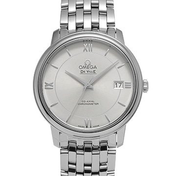 オメガ デ・ヴィル プレステージ コーアクシャル 424.10.37.20.02.001 シルバー メンズ 時計 【新品】【wristwatch】