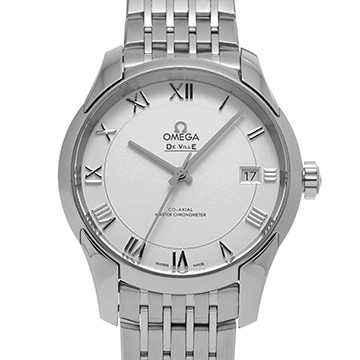 オメガ デ・ヴィル アワービジョン コーアクシャル マスタークロノメーター 433.10.41.21.02.001 シルバー メンズ 時計 【新品】【wristwatch】