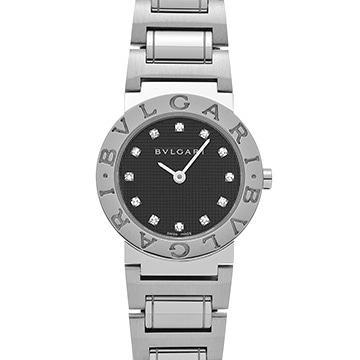 ブルガリ ブルガリブルガリ BBL26S ブラック/ダイヤモンド レディース 時計 【中古】【wristwatch】