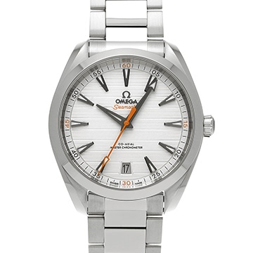 オメガ シーマスター アクアテラ コーアクシャル マスタークロノメーター 220.10.41.21.02.001 シルバー メンズ 時計 【中古】【wristwatch】