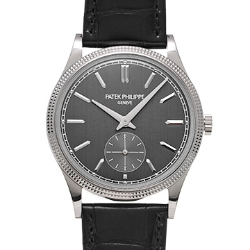 パテック フィリップ カラトラバ 6119G-001 グレー メンズ 時計 【中古】【wristwatch】