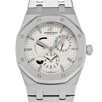 オーデマ ピゲ ロイヤルオーク デュアルタイム 26120ST.OO.1220ST.01 シルバー メンズ 時計 【中古】【wristwatch】