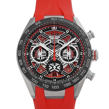 タグ ホイヤー カレラ クロノグラフ エクストリームスポーツ CBU2082.FT6275 スケルトン メンズ 時計 【中古】【wristwatch】