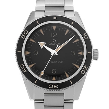 オメガ シーマスター 300 コーアクシャル マスタークロノメーター 234.30.41.21.01.001 ブラック メンズ 時計 【中古】【wristwatch】