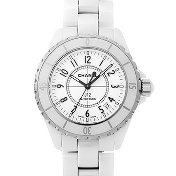シャネル J12 38MM H0970 ホワイト メンズ 時計 【中古】【wristwatch】