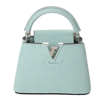 ルイ ヴィトン カプシーヌ NANO SP オーダー アトランティックブルー アリゲーターマット レディース バッグ 【未使用】【bag】