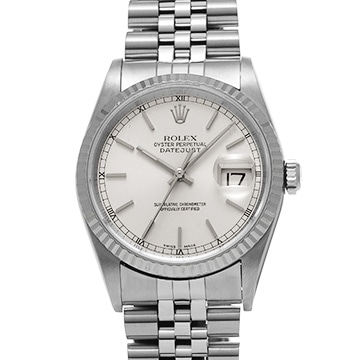 ロレックス デイトジャスト 16234 シルバー メンズ 時計 【中古】【wristwatch】
