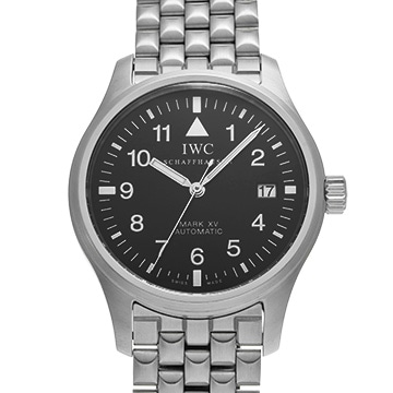 IWC パイロットウォッチ マーク XV IW325307 ブラック メンズ 時計 【中古】【wristwatch】