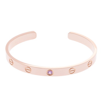 カルティエ ラブオープンブレスレット #17 1PS ゴールド K18ピンクゴールド PG レディース ジュエリー 【中古】【jewelry】