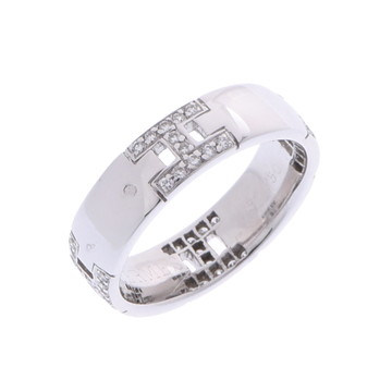 エルメス ヘラクレスリング #51 シルバー K18ホワイトゴールド WG レディース ジュエリー 【中古】【jewelry】