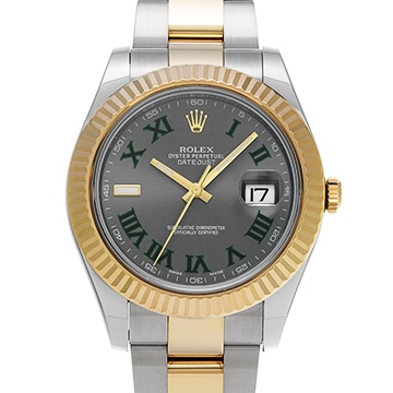 ロレックス デイトジャストII 116333 スレート メンズ 時計 【中古】【wristwatch】