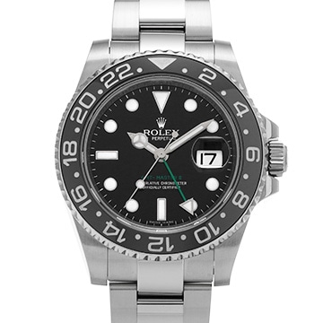 ロレックス GMTマスターII 116710LN ブラック メンズ 時計 【中古】【wristwatch】