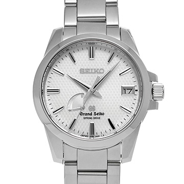 グランドセイコー ヘリテージコレクション スプリングドライブ SBGA025 シルバー メンズ 時計 【中古】【wristwatch】
