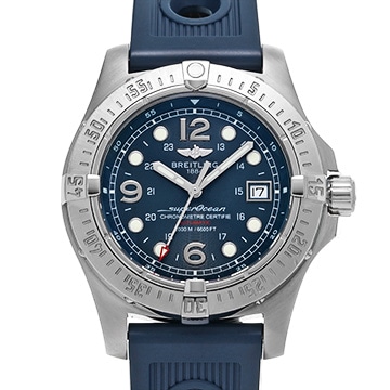 ブライトリング スーパーオーシャン スティールフィッシュ X-プラス A179C66PRS ブルー メンズ 時計 【中古】【wristwatch】