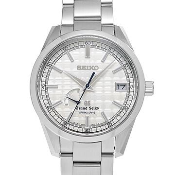 グランドセイコー スプリングドライブ パワーリザーブ SBGA111 シルバー メンズ 時計 【中古】【wristwatch】