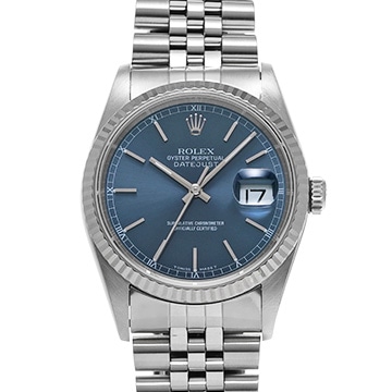 ロレックス デイトジャスト 16234 ブルー メンズ 時計 【中古】【wristwatch】