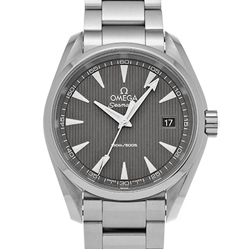 オメガ シーマスター アクアテラ クォーツ 231.10.39.60.06.001 グレー メンズ 時計 【中古】【wristwatch】