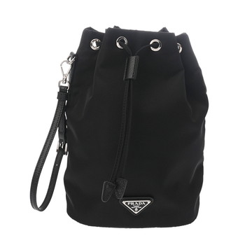 プラダ ポーチ ブラック 1NS369 Re-Nylon ユニセックス 【中古】【bag】