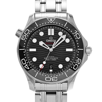 オメガ シーマスター ダイバー300 コーアクシャル マスタークロノメーター 210.30.42.20.01.001 ブラック メンズ 時計 【中古】【wristwatch】