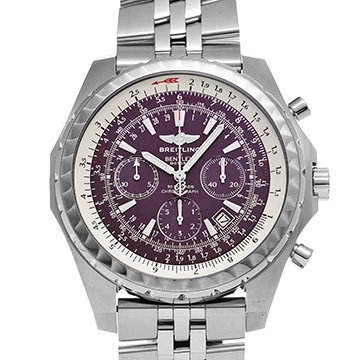 ブライトリング ベントレー モーターズ T A256Q22SPS パープル メンズ 時計 【中古】【wristwatch】