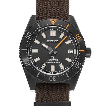 セイコー プロスペックス ザ ブラック シリーズ リミテッドエディション 1965 メカニカルダイバーズ SBDC153 ブラック メンズ 時計 【中古】【wristwatch】