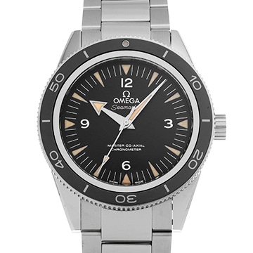 オメガ シーマスター 300 マスターコーアクシャル 233.30.41.21.01.001 ブラック メンズ 時計 【中古】【wristwatch】