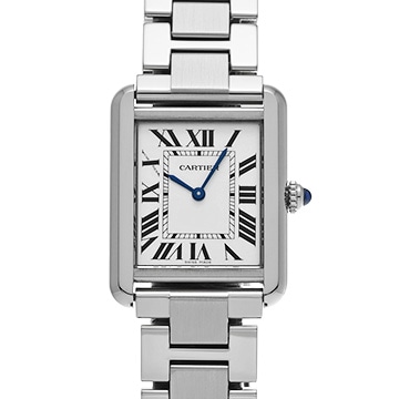 カルティエ タンク ソロ SM W5200013 シルバー レディース 時計 【中古】【wristwatch】