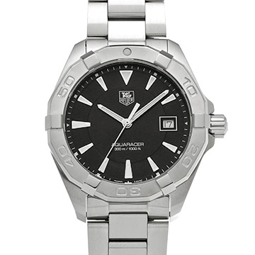 タグ ホイヤー アクアレーサー クォーツ WAY1110.FT8021 ブラック メンズ 時計 【中古】【wristwatch】