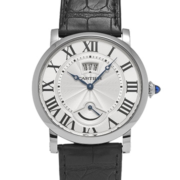 カルティエ ロトンド ドゥ カルティエ パワーリザーブ W1556369 シルバー メンズ 時計 【中古】【wristwatch】