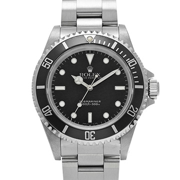 ロレックス サブマリーナ 14060 ブラック メンズ 時計 【中古】【wristwatch】