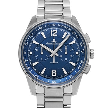 ジャガー ルクルト ポラリス クロノグラフ Q9028180 ブルー メンズ 時計 【中古】【wristwatch】