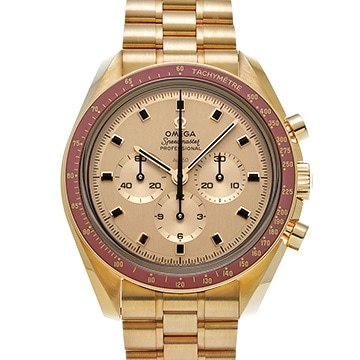 オメガ スピードマスター マスタークロノメーター アポロ11号 50th記念 限定 310.60.42.50.99.001 イエロー メンズ 時計 【中古】【wristwatch】