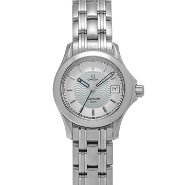 オメガ シーマスター 120 クォーツ 2581.31 シルバー レディース 時計 【中古】【wristwatch】