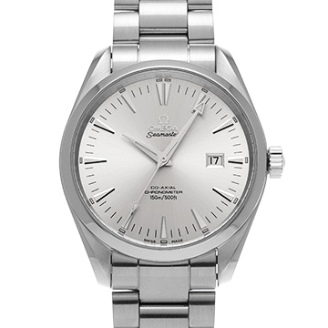 オメガ シーマスター アクアテラ コーアクシャル 2502.30 シルバー メンズ 時計 【中古】【wristwatch】
