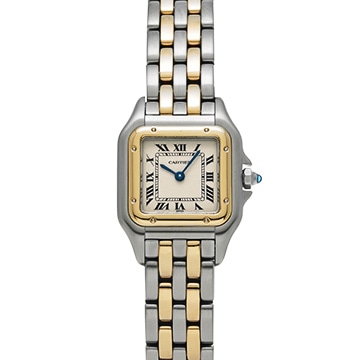 カルティエ パンテール SM W25029B6 シルバー レディース 時計 【中古】【wristwatch】